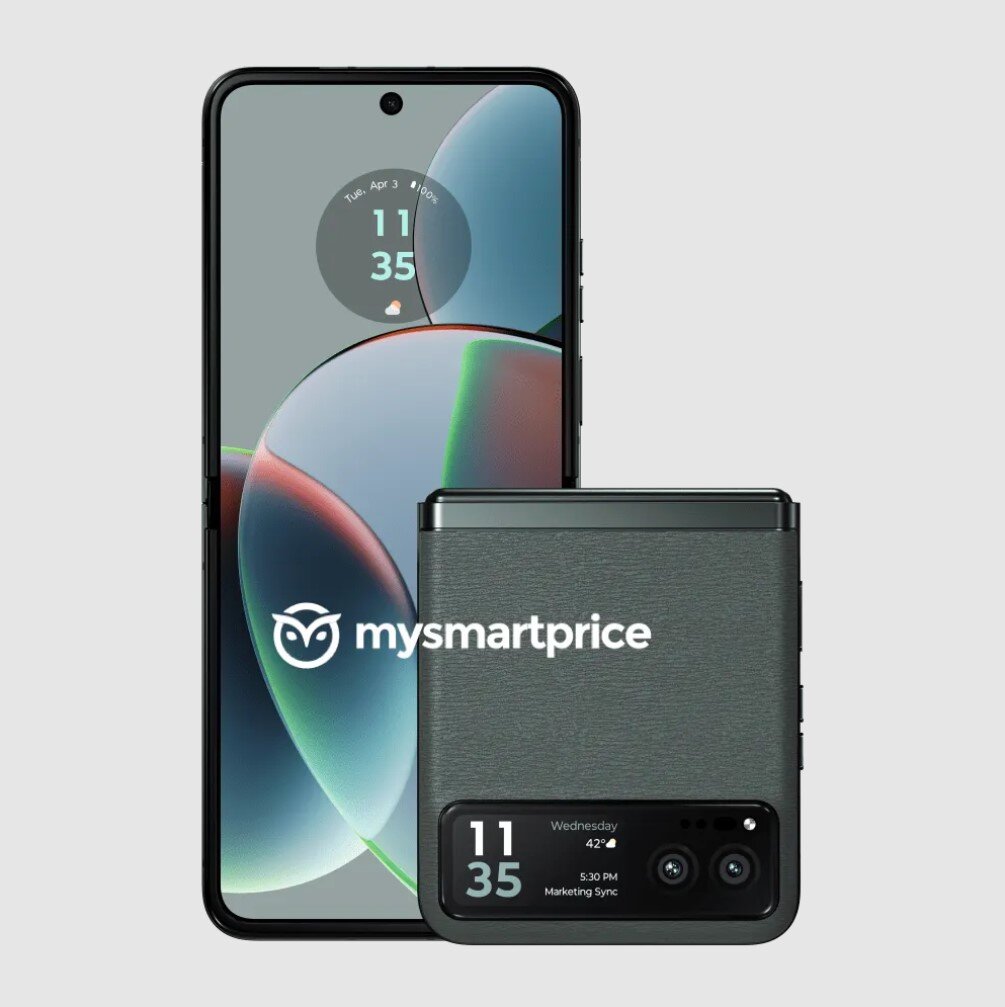    Дизайн раскладушки Motorola Razr 40 полностью раскрыт до анонса