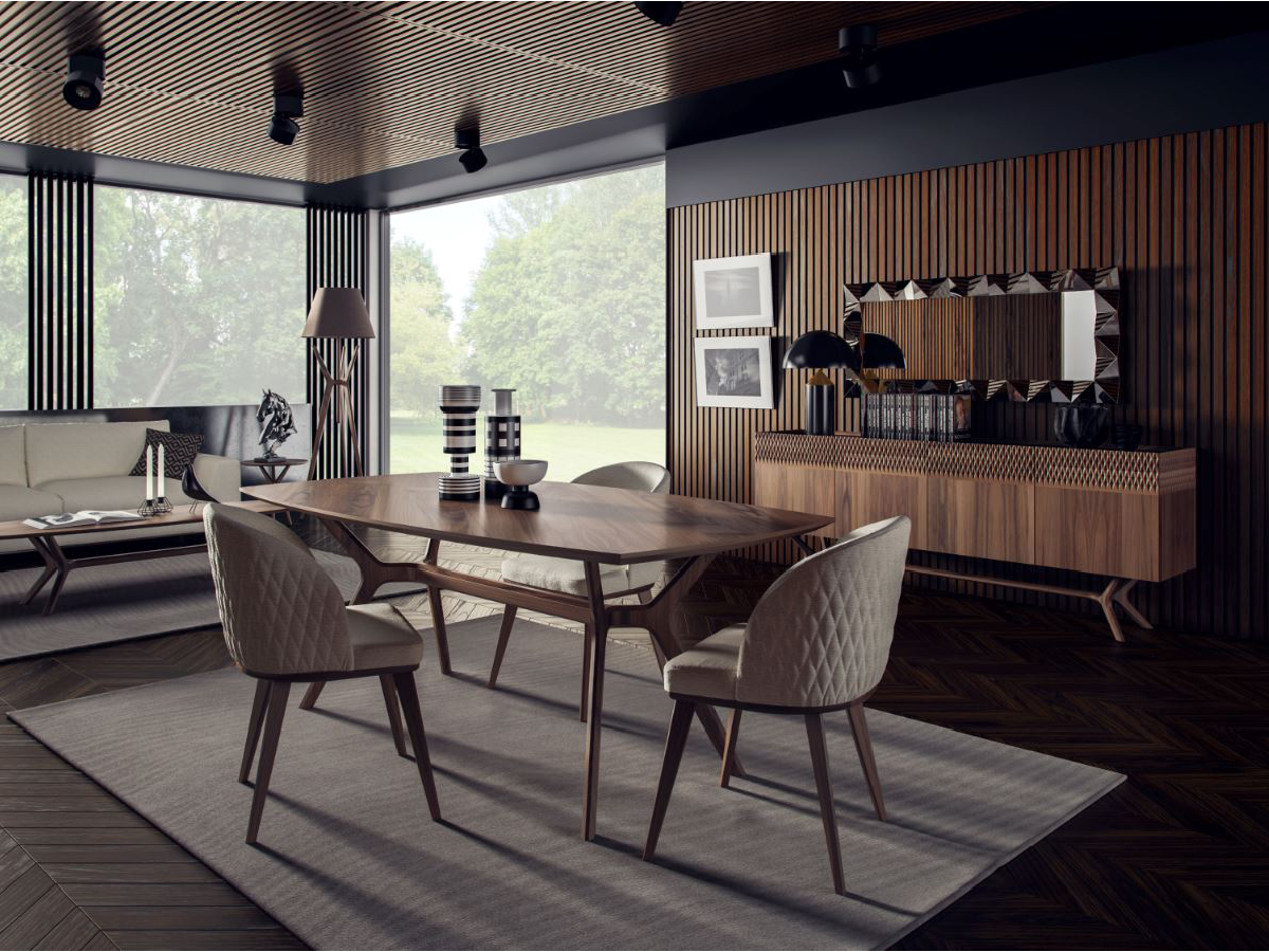 Пример интерьера от Lifestyle Unico. На фото: коллекция мебели Taranto