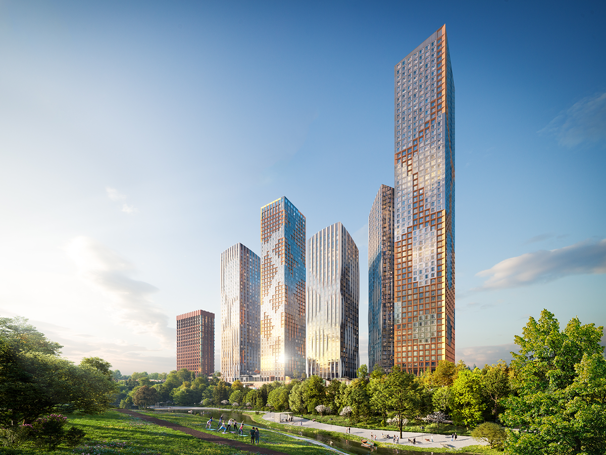 Level Мичуринский — проект в окружении пяти парков Очаково-Матвеевского района. 