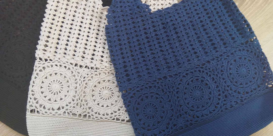 Море идей по вязанию сумок крючком и спицами