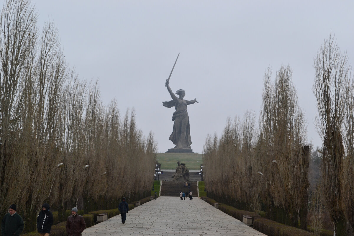 Родина-мать (здесь и далее фотографии автора)