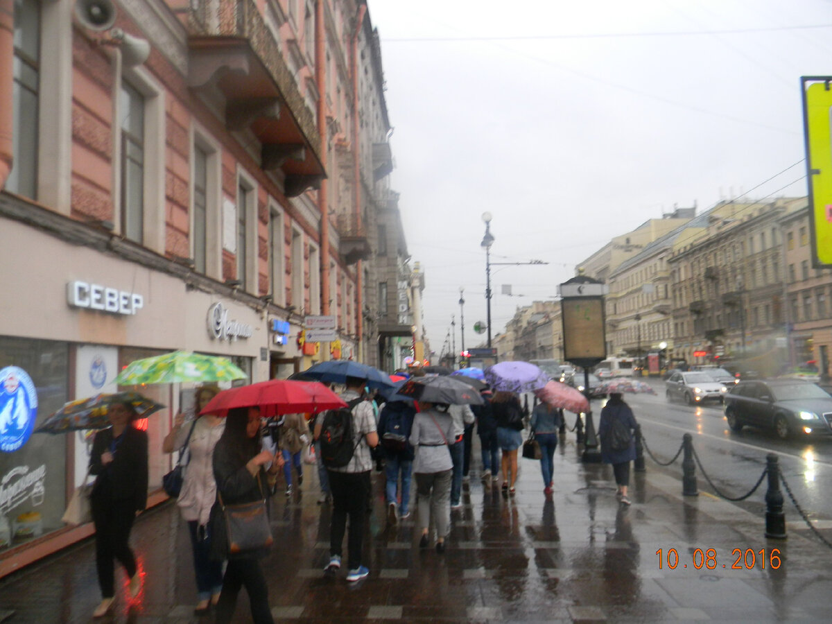 Обычный день в Питере.