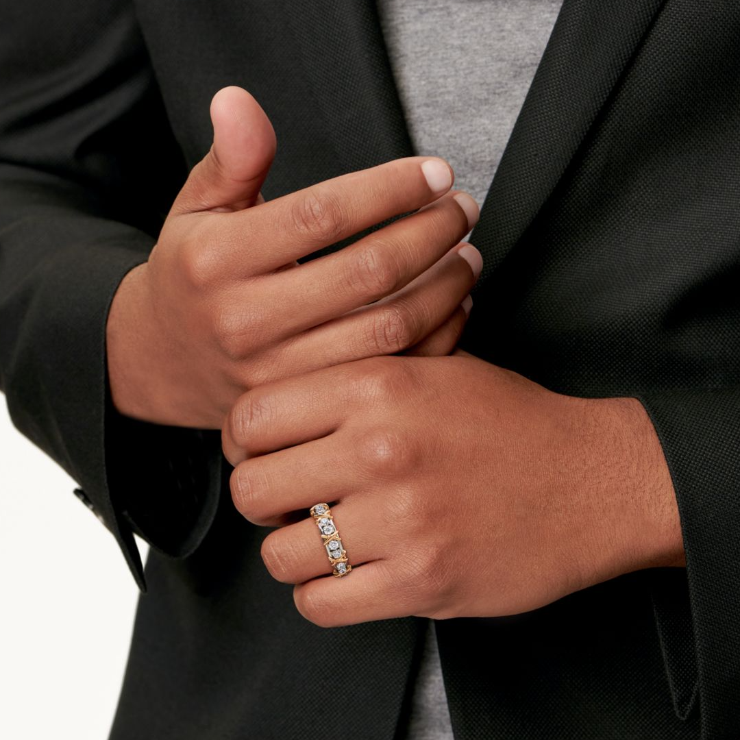 Кольцо Tiffany & Co. Schlumberger Sixteen Stone