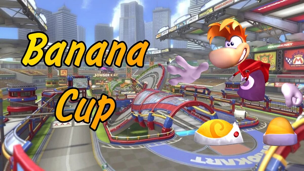 rayman kart 8 deluxe banana cup | kolplayone | Дзен