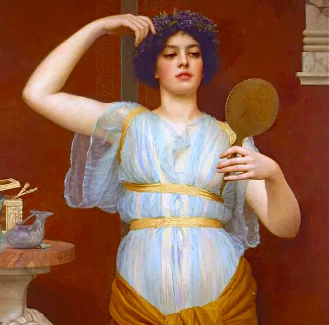 Это не Клодия Пульхра, а картина "Ионийка". Джон Уильям Годвард (1861-1922) — английский художник-неоклассицист. Клодия Пульхра на следующем фото в галерее.