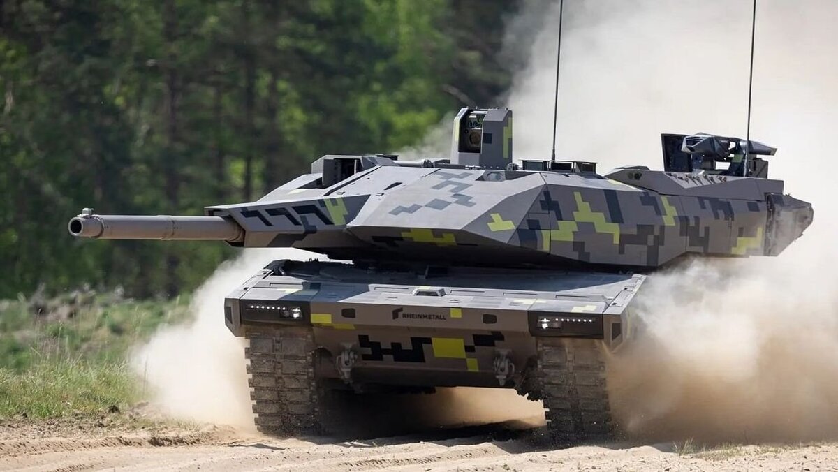 Новейший немецкий танк KF51 Panther. Фото из открытых источников