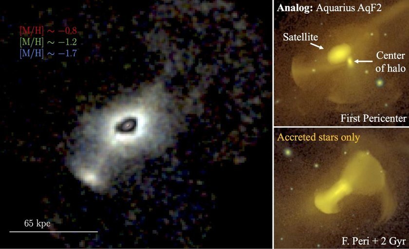 На всех фото M64 выглядит как огромное око, которое бросает зловещий взгляд из бездонного вакуума на глубины космоса. Видимый свет галактики обрамляет темное облако пыли.-2