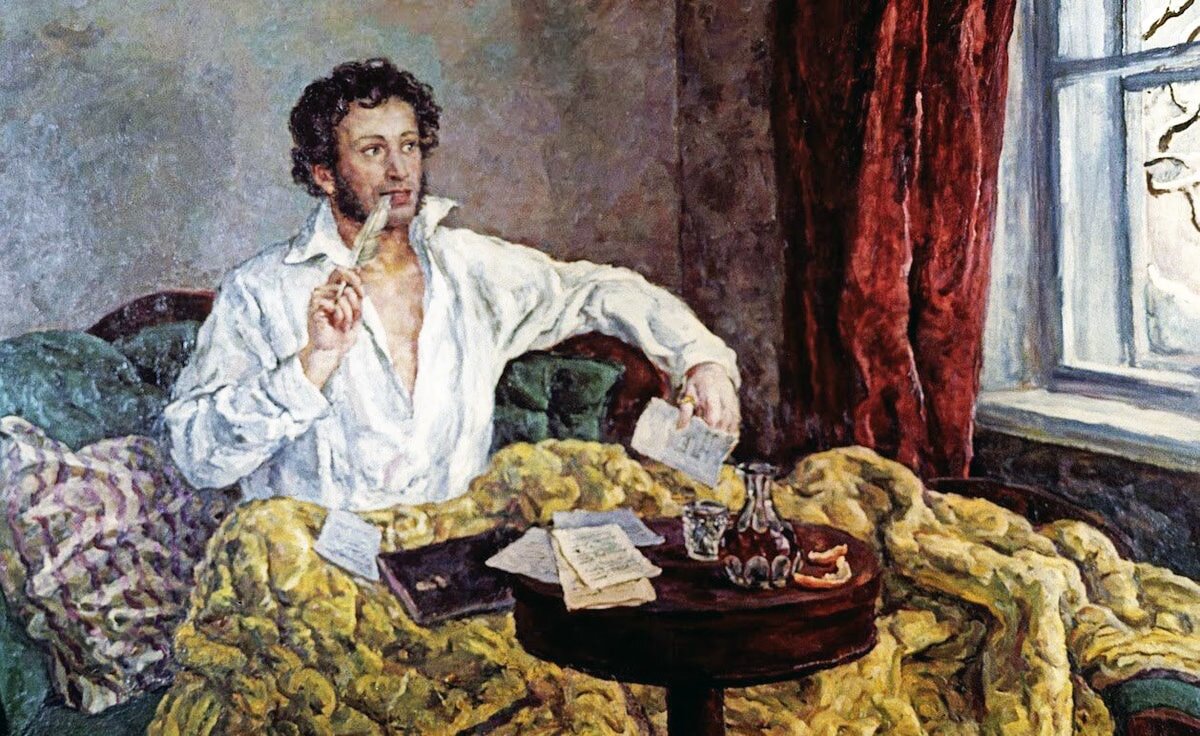 Иллюстрации о Пушкине