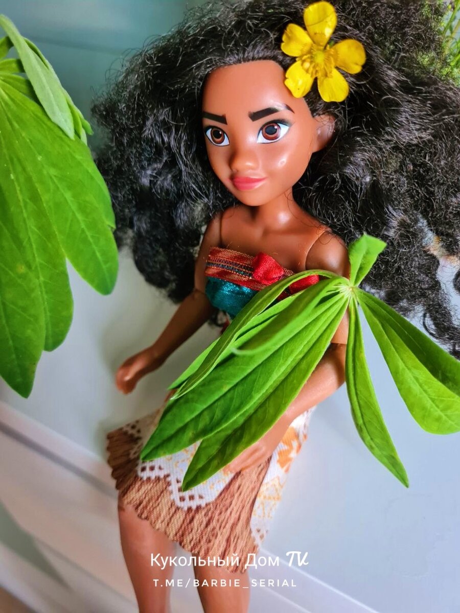 🌊Моана🛶-первая Диснеевская принцесса из Полинезии🌴Кукла Moana от Hasbro  | Кукольный Дом TV | Дзен