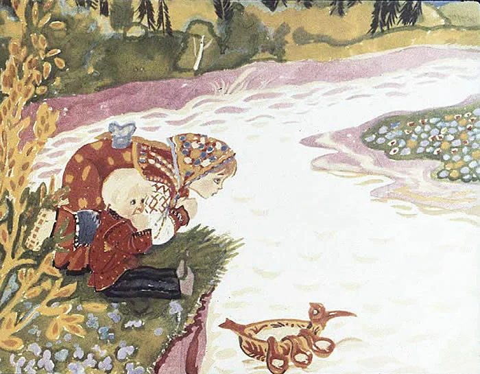 Молочные реки с кисельными берегами часто упоминались в сказках