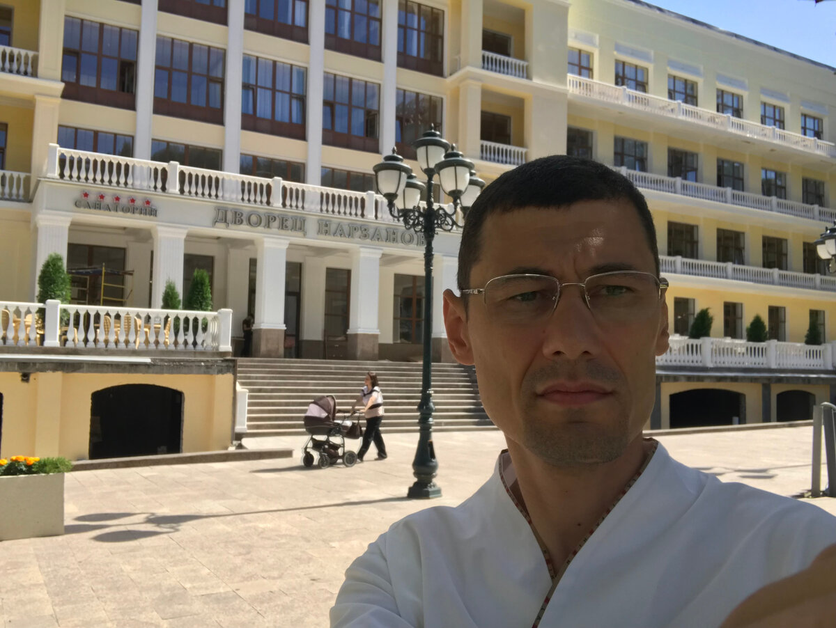 В санатории "Дворец Нарзанов"