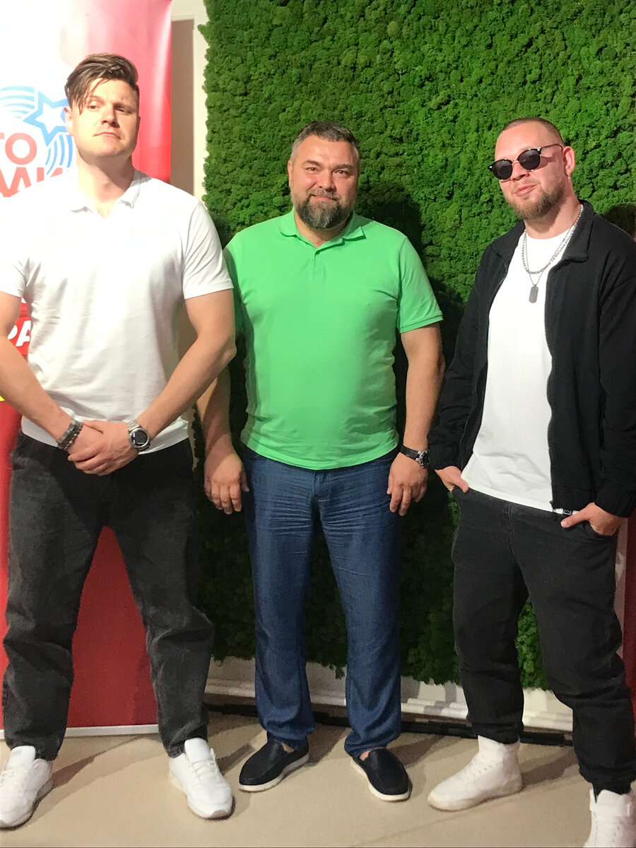 Иван Броневой, Антон Соколов и Денис Курочкин