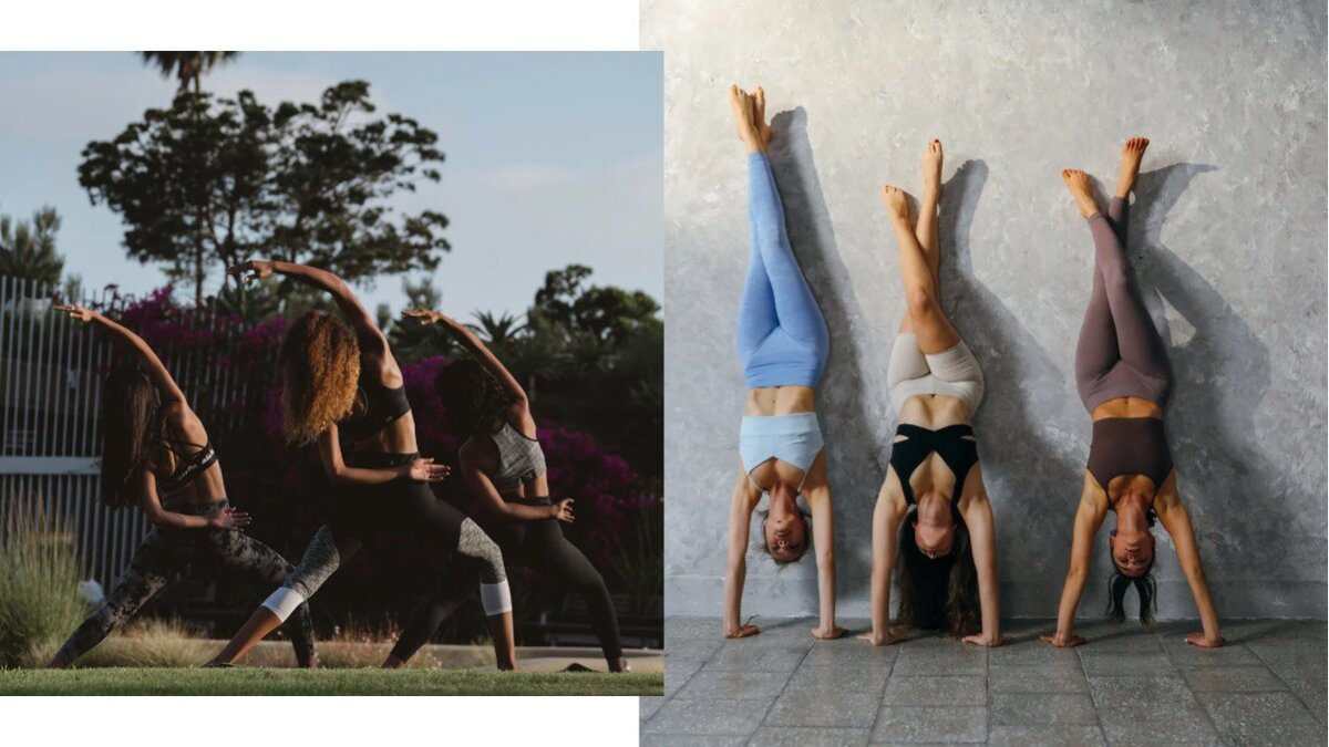 Йога на природе помогает уменьшить стресс и напряжение