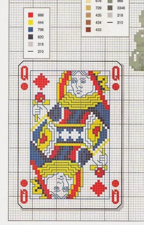 Схема игральных карт. Схема вышивки игральные карты. Вышивка крестом игральные карты. Игральные карты вышивка крестом схемы. Схемы вышивки игральных карт.