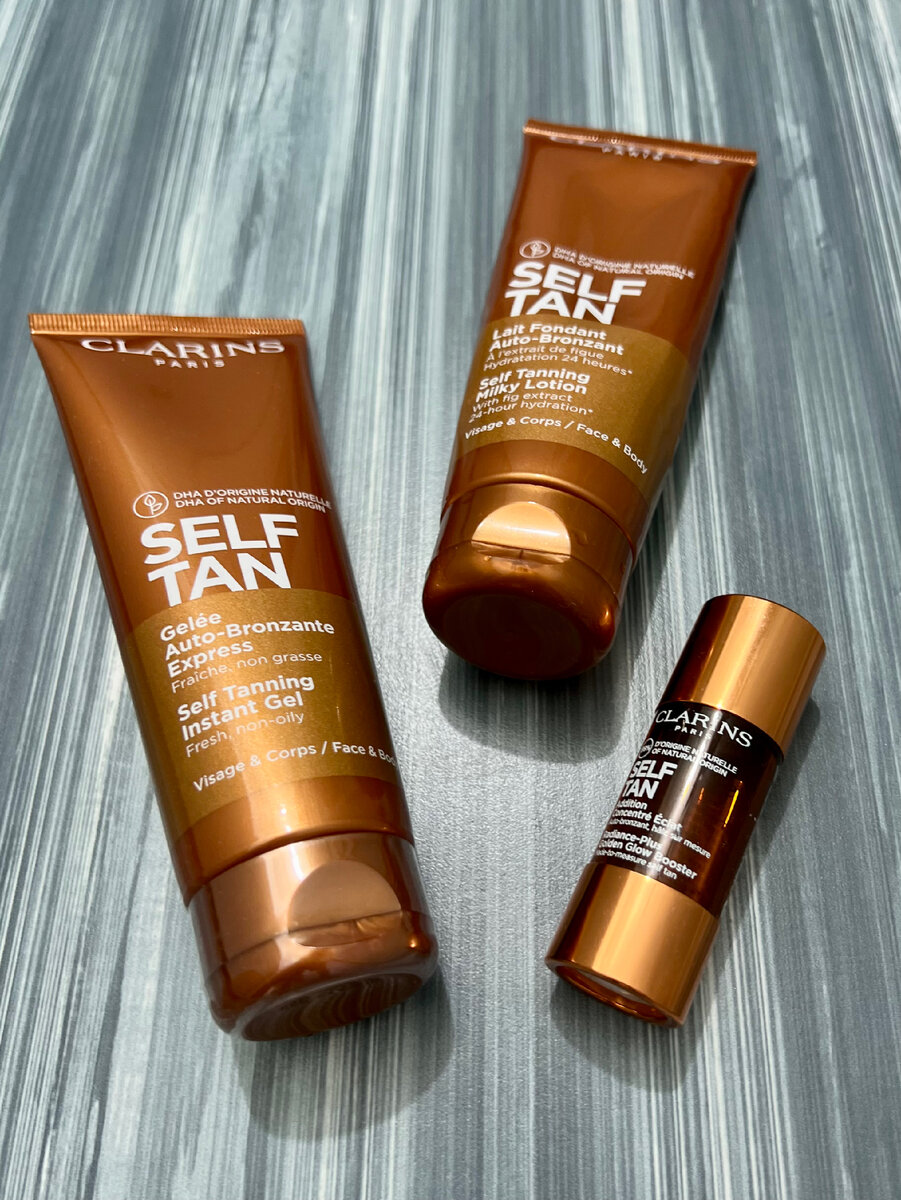 Для придания эффекта загара телу можно выбрать либо гель, либо молочко - кому что нравится по консистенции больше 