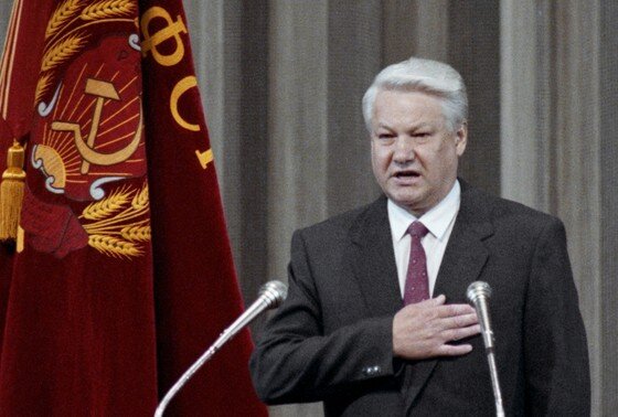    Инаугурация президента РСФСР Бориса Ельцина