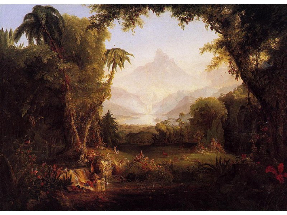 Томас Коул (1801–1848). Изгнание из Эдемского сада