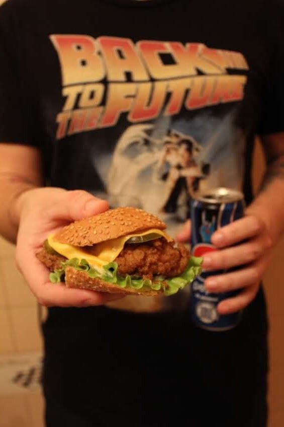 Бургер из к/ф "Назад в будущее" 
