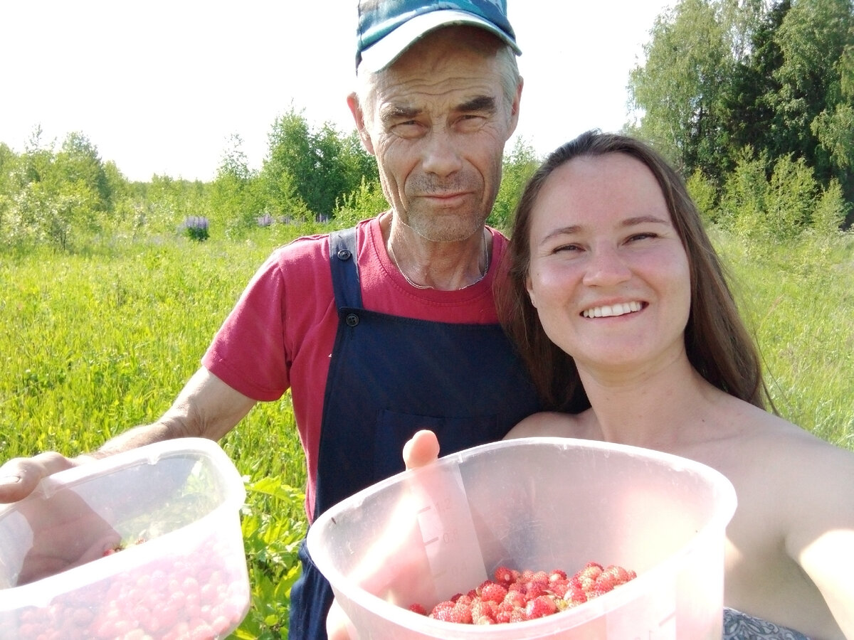 Первая земляника сезона 2023.