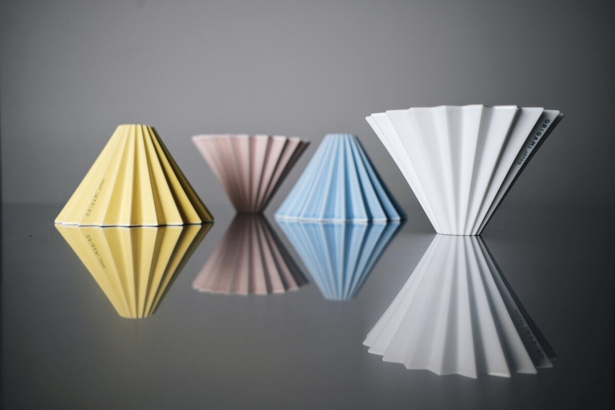 В нашем интернет-магазине представлены керамические воронки Origami в нескольких цветах