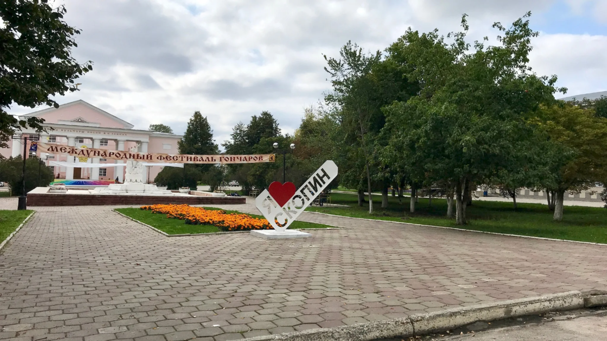 На фото: город Скопин
