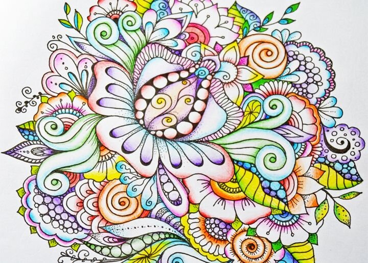 раскраска антистресс