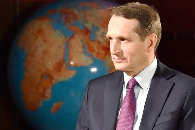 Сергей Нарышкин, директор Службы внешней разведки РФ