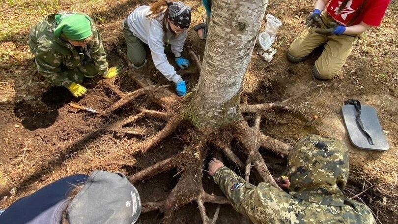    Югорские поисковики вернулись с Сахалина с находками