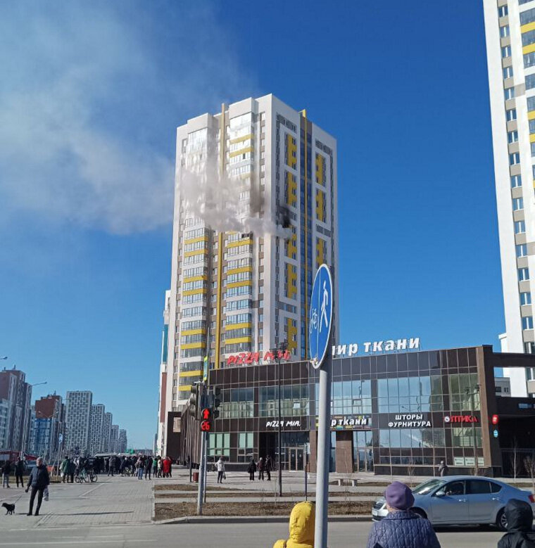    Пожар произошел по адресу Павла Шаманова, 5/5