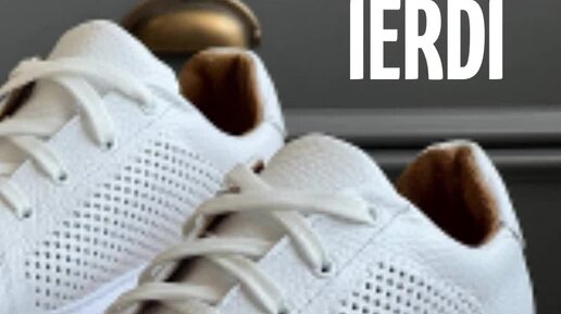 Обувь IERDI | Женские кеды из перфорированной кожи | Дзен