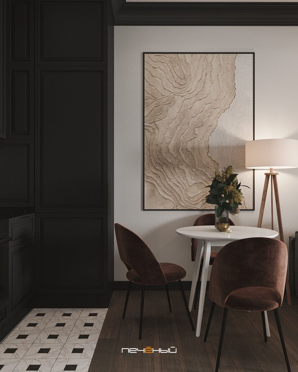 Дизайн кухни-гостиной