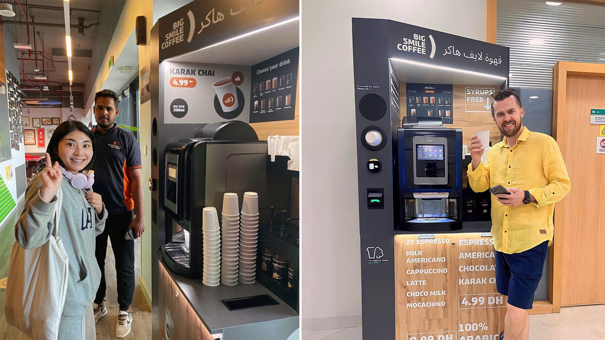 Big Smile Coffee в Дубае