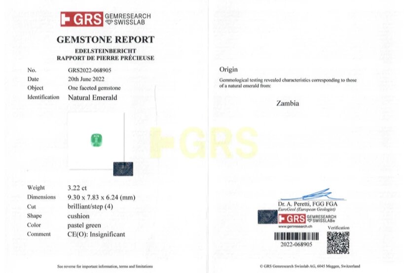 сертификат GRS