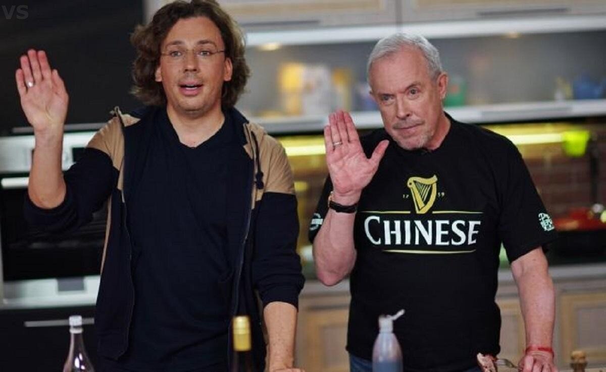 Максим Галкин* и Андрей Макаревич. Фото: tvcenter.ru