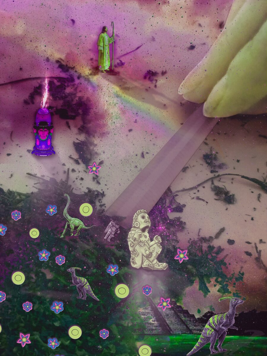 Xochipilli - мексиканский бог растений (по версии русской Википеди) по факту бог природной медицины, изменяющий сознание. 