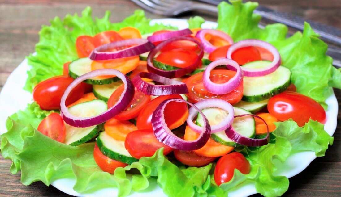 Весенний салат.