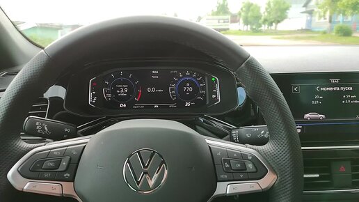 VW Polo 2021 1.4 Tsi, минимальный расход топлива, которого добился...