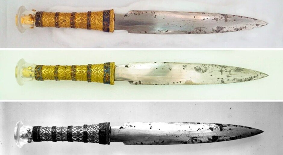    «Инопланетный» кинжал Тутанхамона и другие находки. Источник: gizmodo.com
