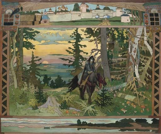 И.Билибин. Репродукция из открытых источников