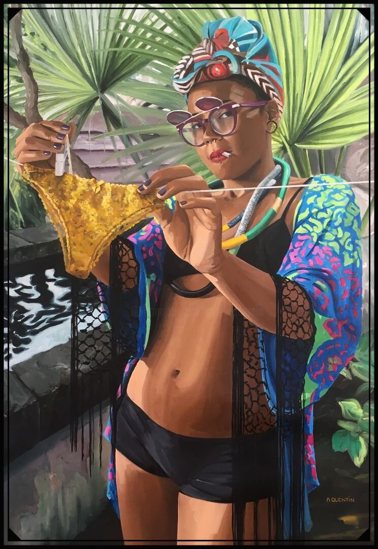 © Орели Квентен / Aurélie Quentin / *~1985 / Реуньон /  Франция