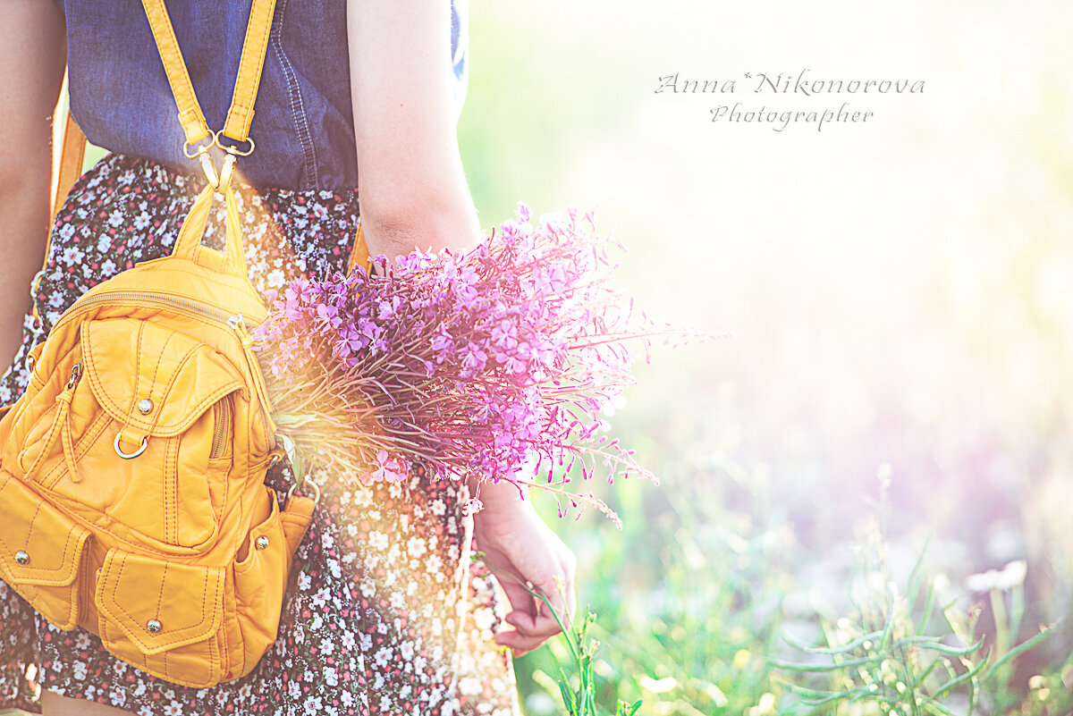 Летняя атмосферная  фотография