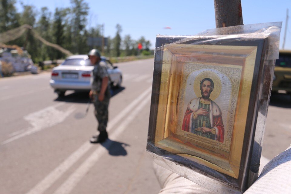     Икона Александра Невского в станице Луганская. Александр КОЦ