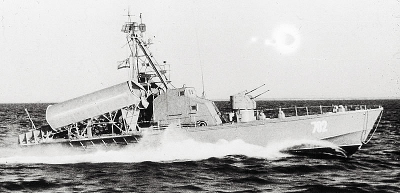 первый отечественный ракетный катер (РКА) проекта 183-Р.