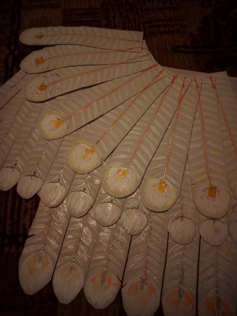 Белые Крылья Ангела - Косплей Ориби Каммпирр - Процесс создания