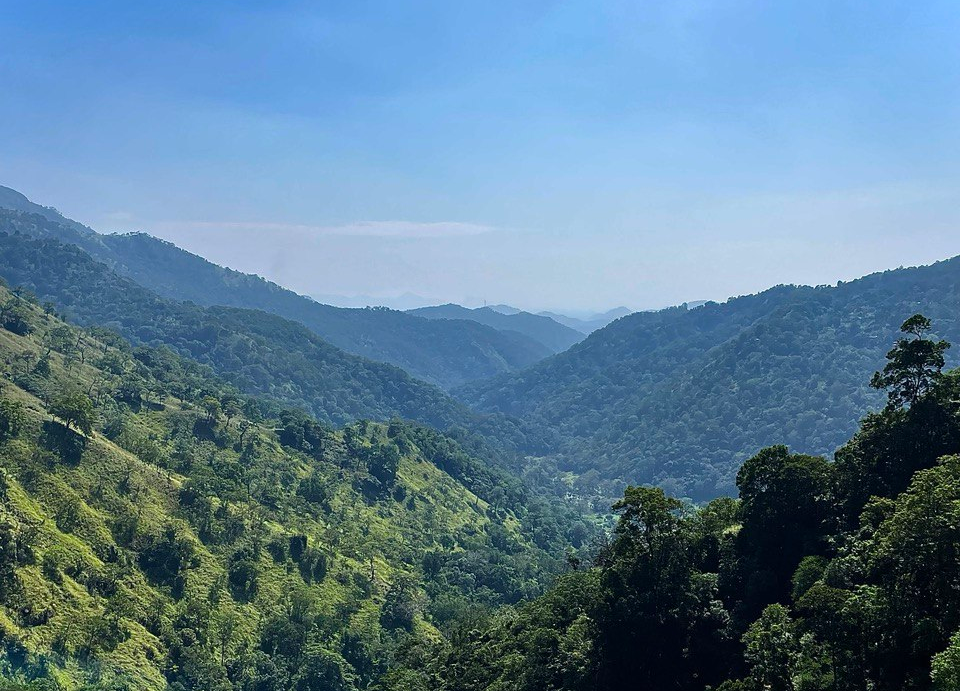 Горы в центре острова Цейлон