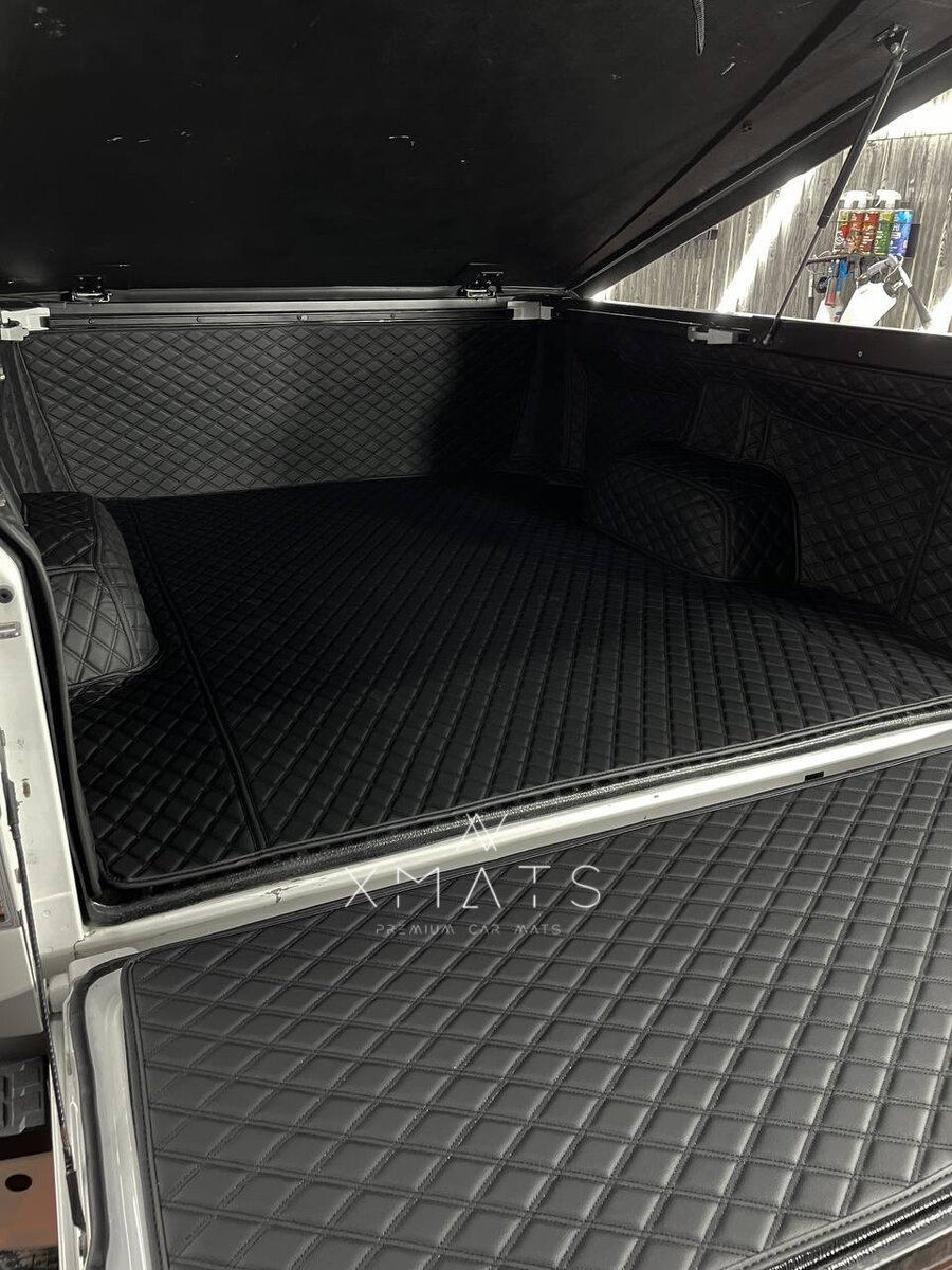 3D коврики из экокожи на Toyota Tundra 2 п-е (XK50) средняя база
