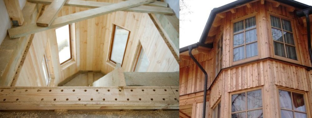 Дома из вертикального бруса проекты и цены американский фахверк Modèle maison, Maison, Maison en torchis