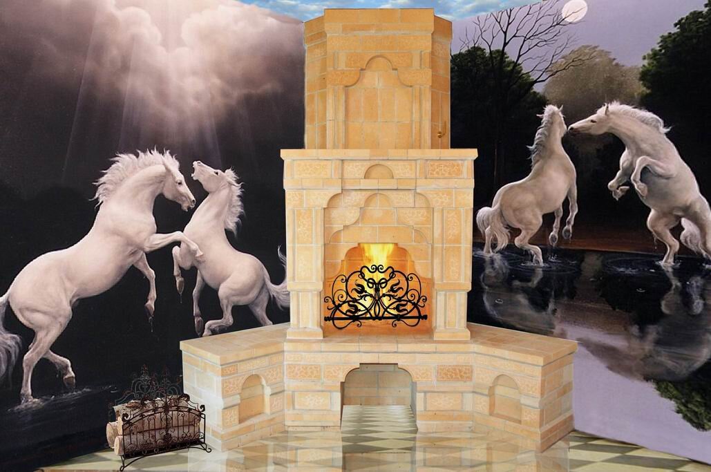 Камины, камины, камины.....