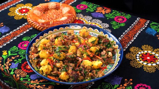Домляма рецепт по узбекски в казане — пошаговое приготовление с фото ?