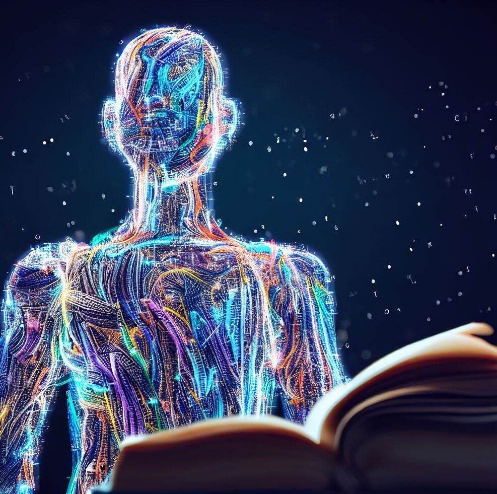 Нейросеть учится - Изображение сгенерировано нейросетью